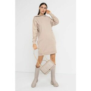 Rochie cu gluga si buzunare laterale imagine