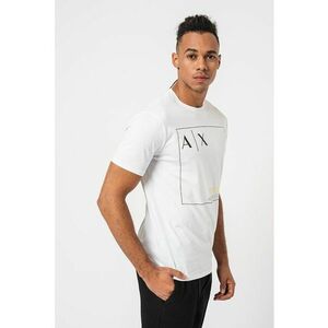 Tricou din bumbac cu imprimeu logo imagine