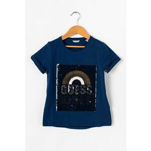 Tricou cu decolteu la baza gatului si paiete reversibile imagine