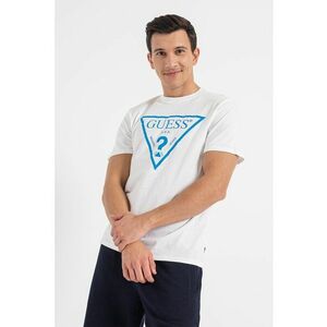 Tricou slim fit de bumbac cu imprimeu logo imagine