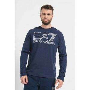 Bluza din bumbac cu imprimeu logo imagine