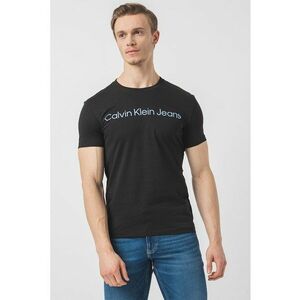 Tricou slim fit cu imprimeu logo imagine