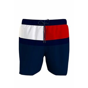 Pantaloni scurti de baie cu model colorblock imagine