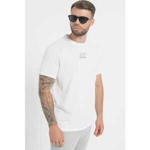 Tricou cu decolteu la baza gatului si logo imagine
