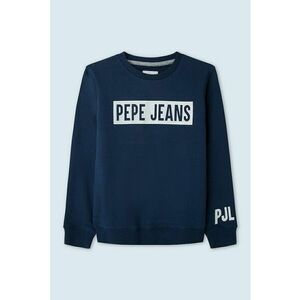 Bluza sport cu decolteu la baza gatului si imprimeu logo contrastant Jamie imagine