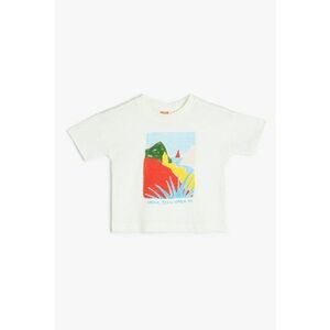 Tricou cu imprimeu grafic frontal imagine
