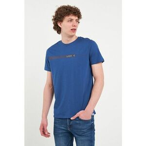 Tricou cu decolteu la baza gatului si logo imagine