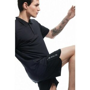 Pantaloni scurti cu imprimeu text imagine
