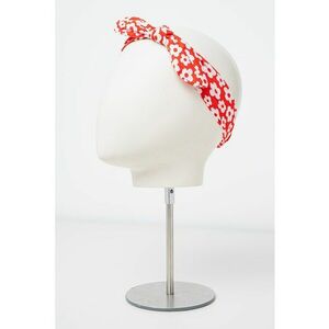 Accesorii de par din amestec de bumbac cu imprimeu floral imagine