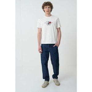 Tricou regular fit cu decolteu la baza gatului imagine
