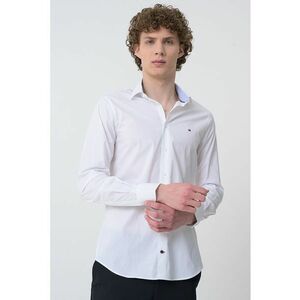 Camasa regular fit cu logo discret imagine