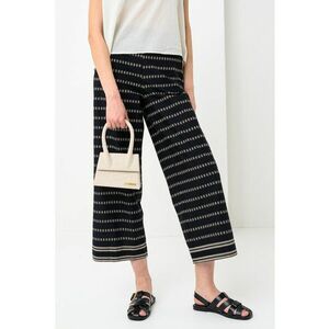 Pantaloni crop cu croiala ampla Visavila imagine