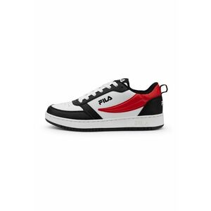 Pantofi sport din piele ecologica Rega - Rosu - Alb - Negru - imagine