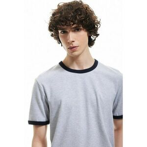 Tricou polo cu detalii contrastante imagine