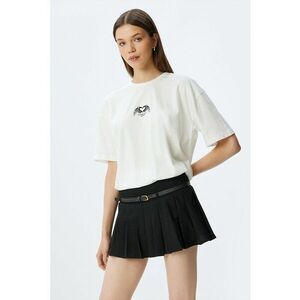 Tricou lejer cu imprimeu text imagine