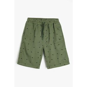 Pantaloni scurti de bumbac cu snur imagine