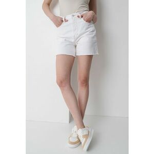 Blugi scurti mom fit imagine