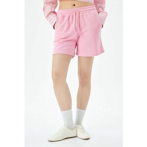 Pantaloni scurti din amestec de bumbac cu buzunare laterale imagine