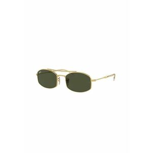 Ochelari de soare ovali unisex cu rama metalica imagine