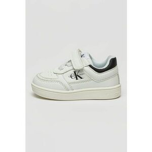 Pantofi sport unisex din piele ecologica cu logo si velcro imagine