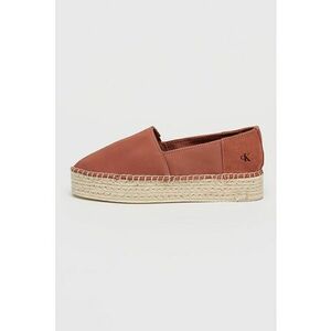 Mocasini din material textil cu logo imagine