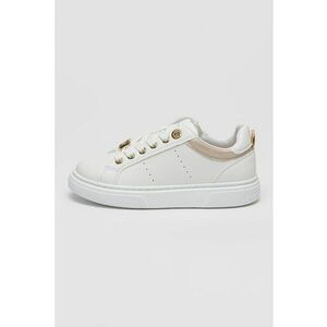 Pantofi sport low-cut din piele ecologica cu fermoar imagine
