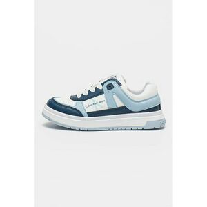 Pantofi sport cu logo si model colorblock imagine