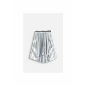 Fusta midi plisata cu talie elastica imagine