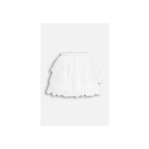 Fusta evazata din tulle cu aspect stratificat imagine