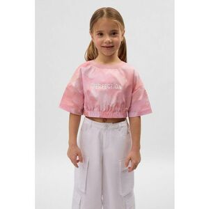 Bluza crop cu maneci medii imagine