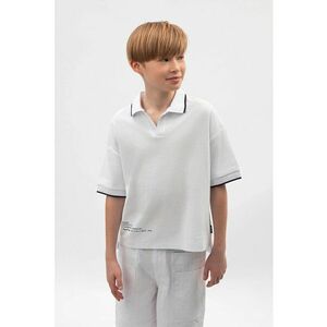 Tricou polo cu detalii contrastante imagine
