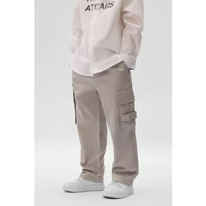 Pantaloni cargo cu croiala ampla imagine