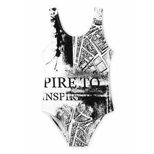 Costum de baie intreg cu volane imagine