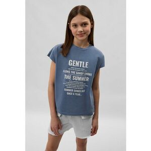 Tricou cu imprimeu text imagine