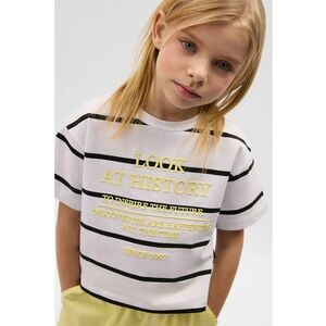 Tricou lejer cu aplicatie text imagine