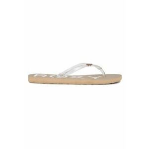 Papuci flip-flop din material moale cu barete transparente Viva imagine