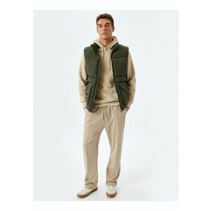 Pantaloni de trening drepti din bumbac imagine