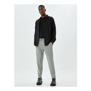 Pantaloni de trening drepti cu buzunare laterale imagine