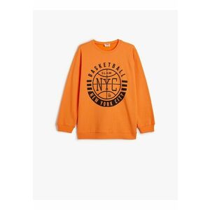 Bluza de trening cu imprimeu text imagine