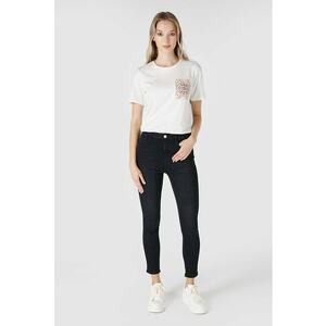Blugi crop skinny imagine
