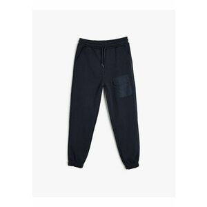 Pantaloni de trening cu snur de ajustare in talie imagine