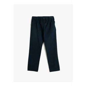 Pantaloni drepti de bumbac imagine