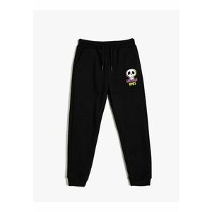Pantaloni de trening cu snur de ajustare in talie imagine