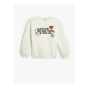 Bluza de trening cu imprimeu text imagine