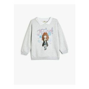 Bluza de trening din amestec de bumbac cu model Harry Potter imagine