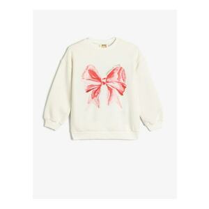 Bluza de trening de bumbac cu imprimeu imagine