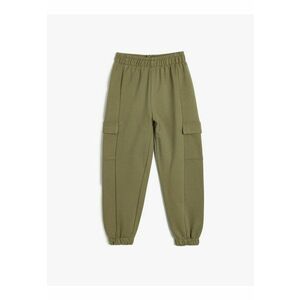 Pantaloni cargo cu buzunare multiple imagine