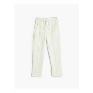Pantaloni de trening cu snur de ajustare in talie imagine