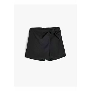 Fusta-pantalon cu funda laterala imagine