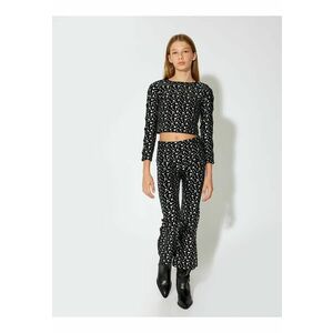 Bluza crop cu stele stralucitoare imagine